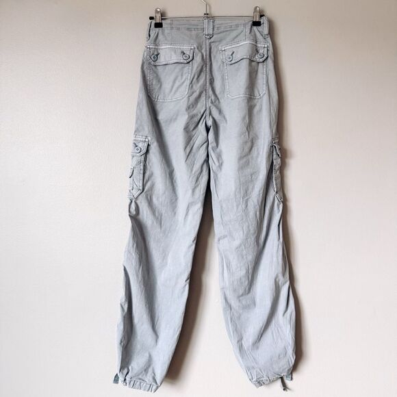 American Eagle Light Blue Stretch Baggy Jogger Size 0 - Picture 5 of 10